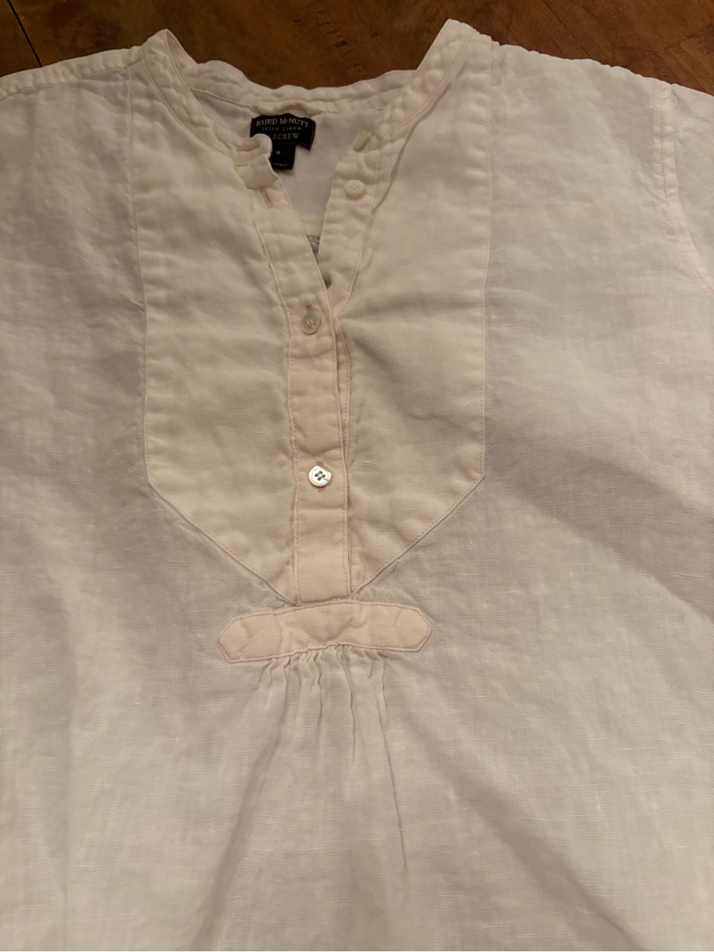 Talbots 100% Linen Top - Picture 2 of 8